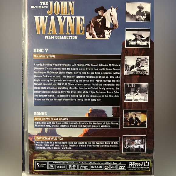John Wayne DVDs - Picture 12 of 12